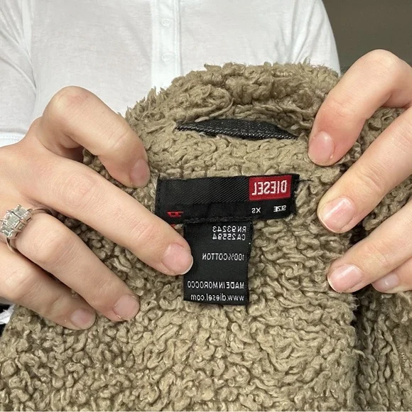 Diesel Sherpa Jacket - Picture 9 of 14